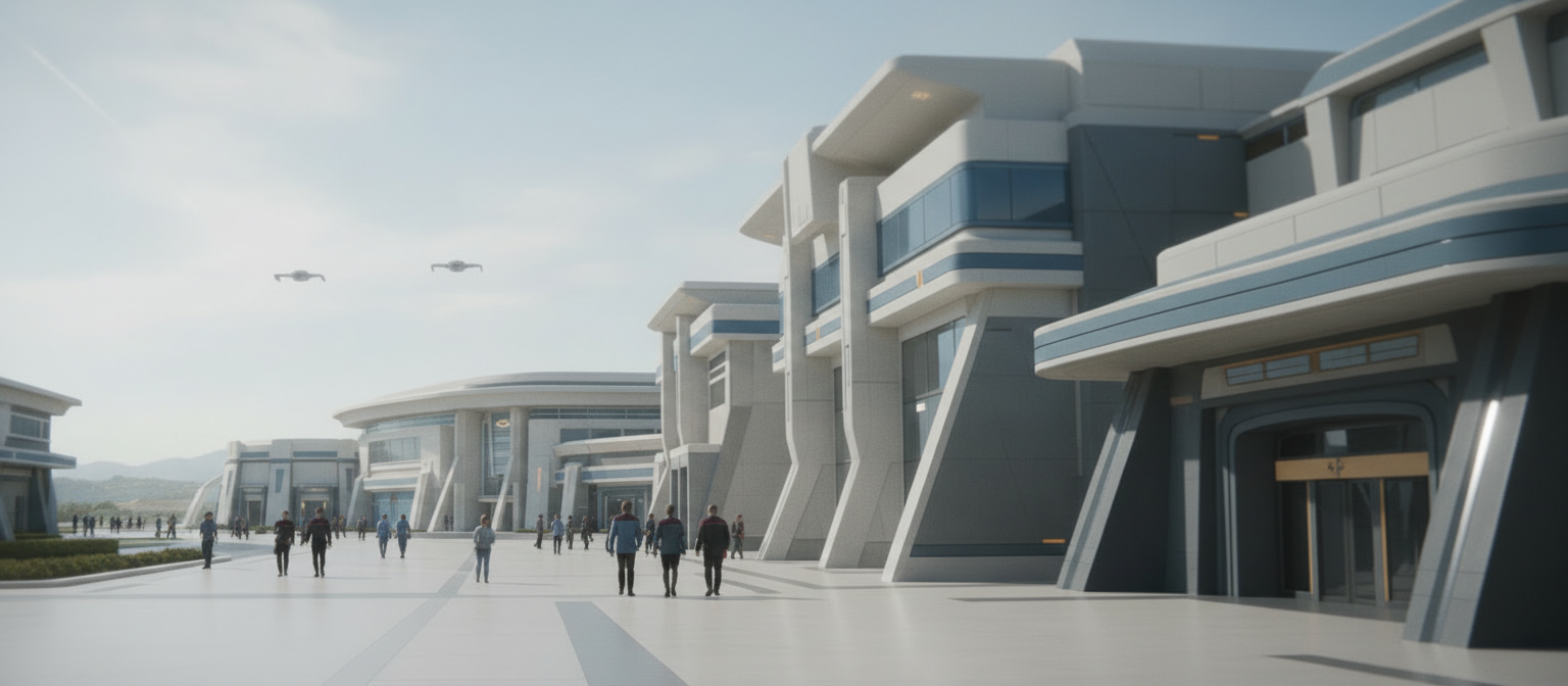 Starfleet Academy training banner for Star Trek: Freedom PBeM game