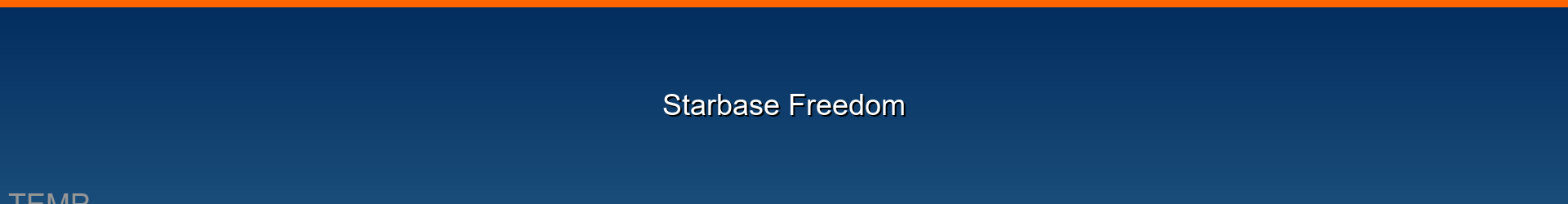 Starbase Freedom banner for Star Trek: Freedom PBeM game